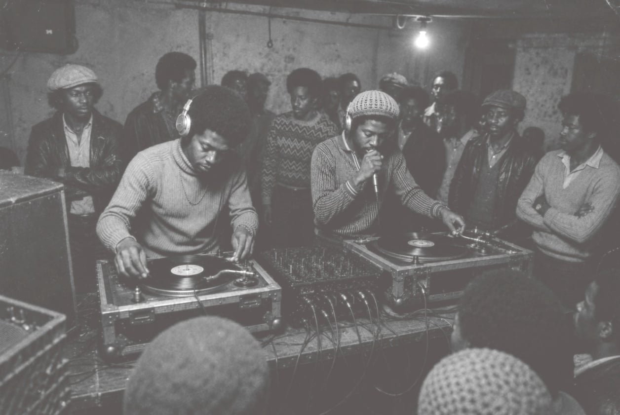 The DJs were the stars.